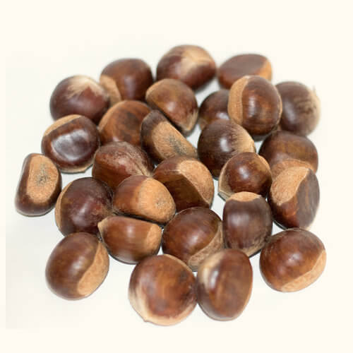 Wholesale bulk peeled chestnuts