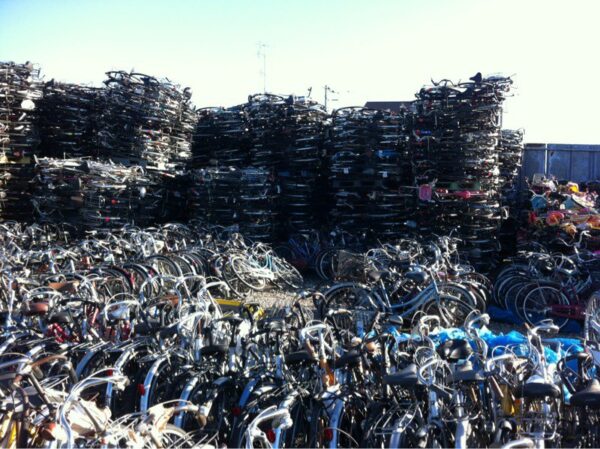 Scrap Bicycles for sale online Japan.
